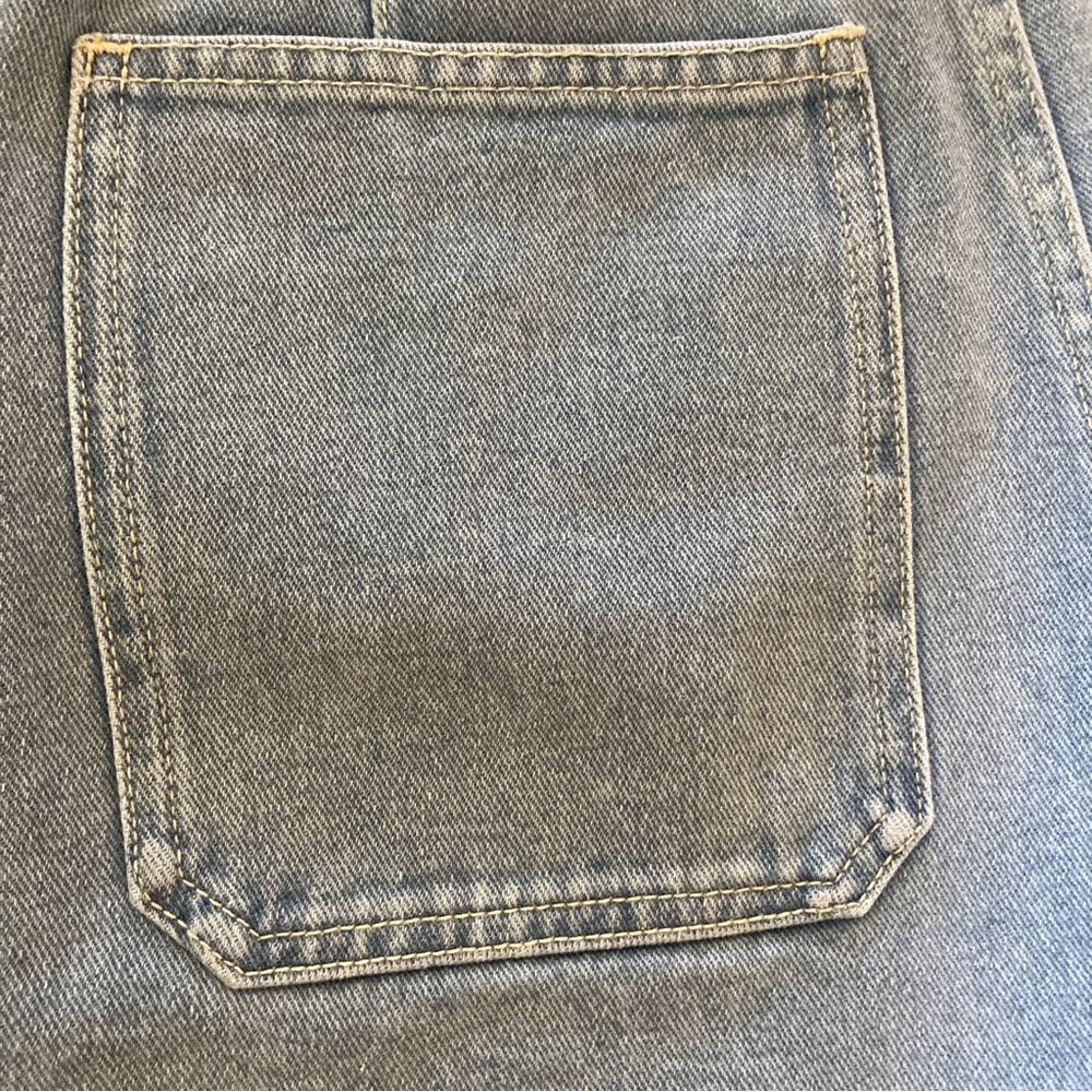 Veronica Beard Revolve Moxie Mini Skirt in Silverwood Blue Size 10 EUC - Picture 8 of 14